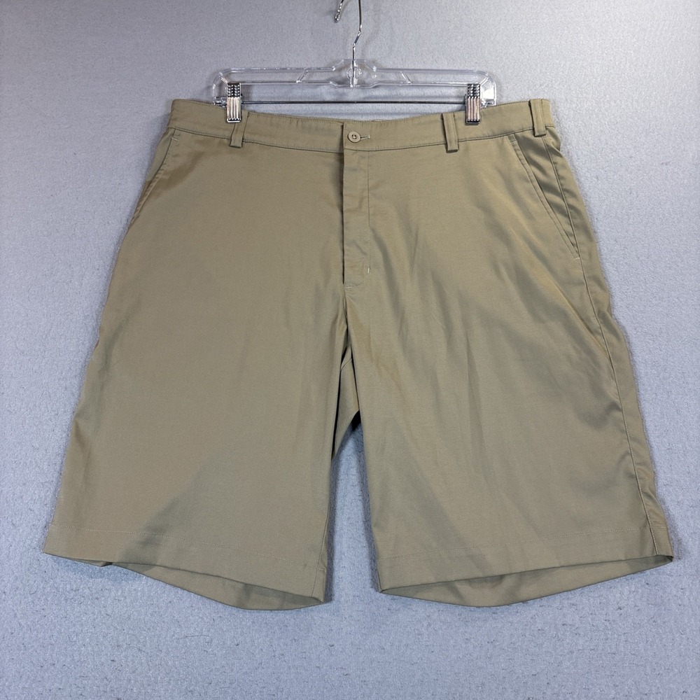 Nike Golf Tour Performance Dri Fit Men Tan‎ Short Size 36 - 2 Front Pockets